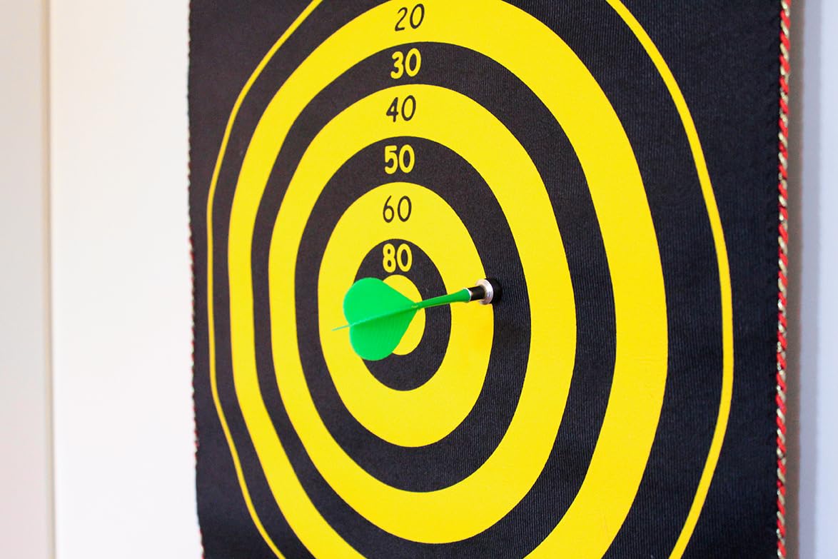 Sunflex Youngster Dartspiel magnetisch doppelseitig 6 Pfeile