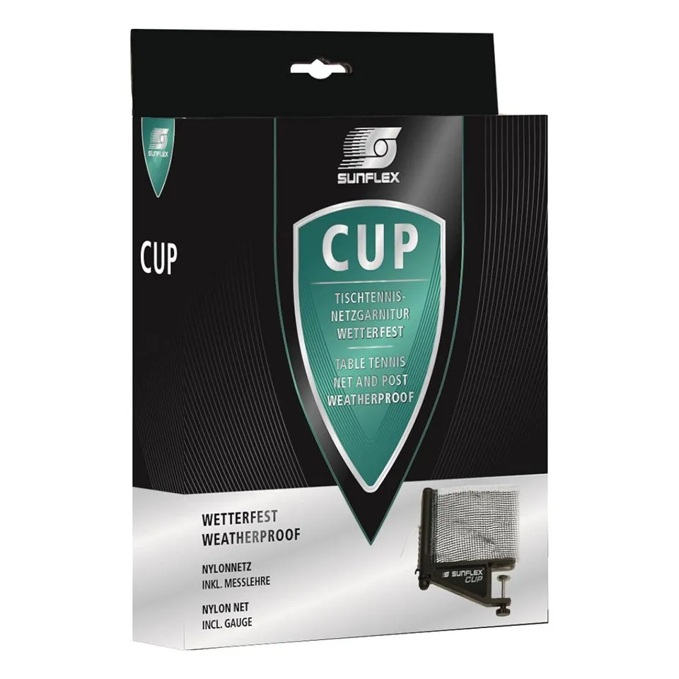 sunflex Color Comp Cup Netz schwarz wetterfest