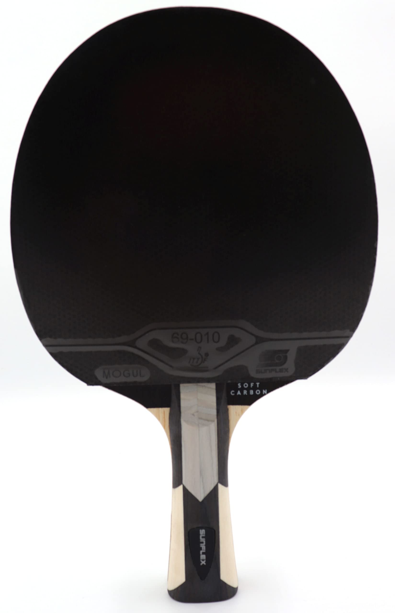 Sunflex Supreme Soft Carbon Tischtennisschläger ITTF 6 Bälle