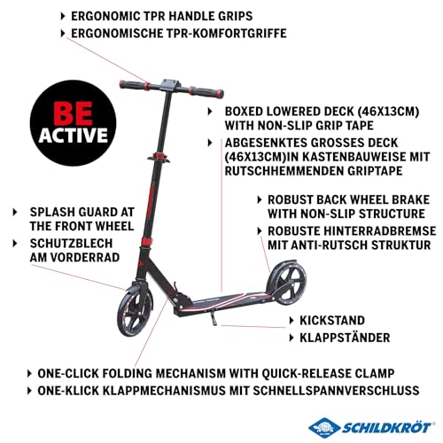 Schildkröt Street Master City-Scooter 200mm klappbar