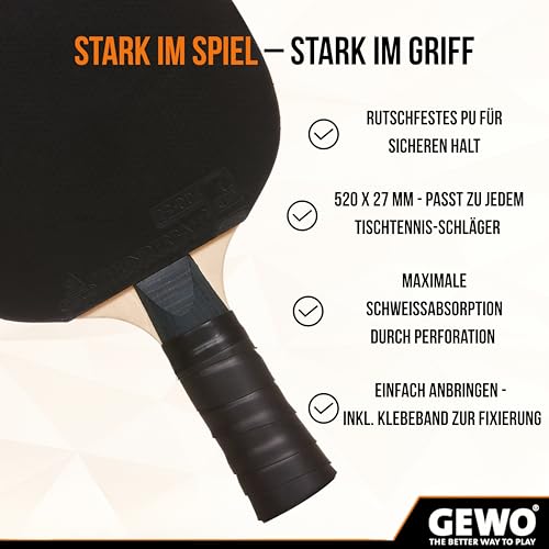 GEWO HydroTec Griffband selbstklebend 27x520 mm