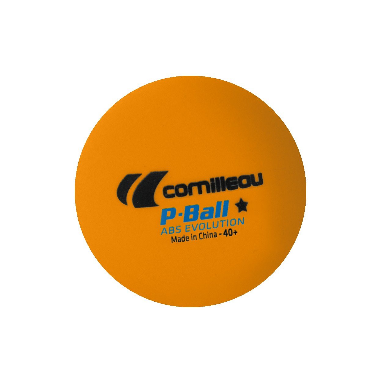 Cornilleau ABS Evolution Tischtennisbälle orange 72 Stück 1 Stern