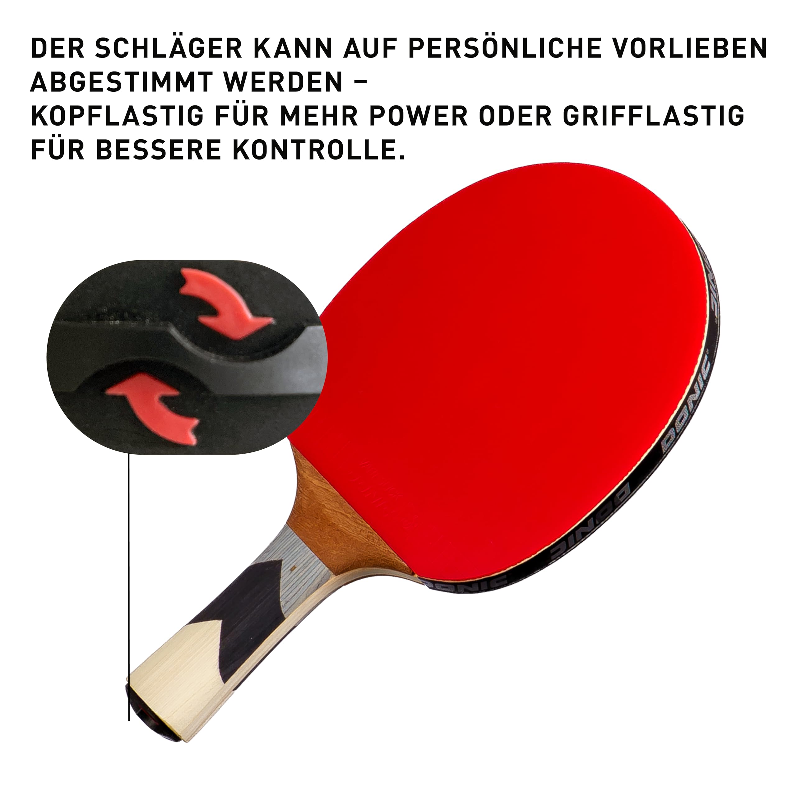 Donic-Schildkröt Waldner 700 Schläger 2,0mm Attack ITTF
