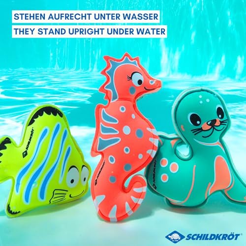Schildkröt Outdoor Neopren Tauchtiere 3er Set Seelöwe Tauchspiel