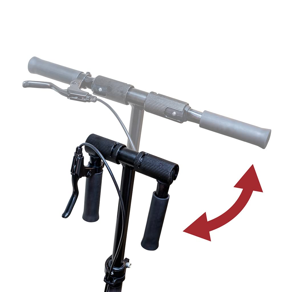 Carromco Scooter Lugano 200 Tretroller klappbar schwarz