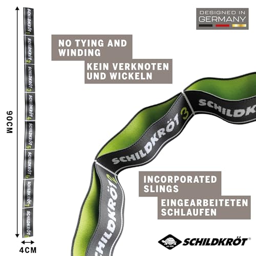 Schildkröt Outdoor Elastikband 15kg 92cm mit Schlaufen medium