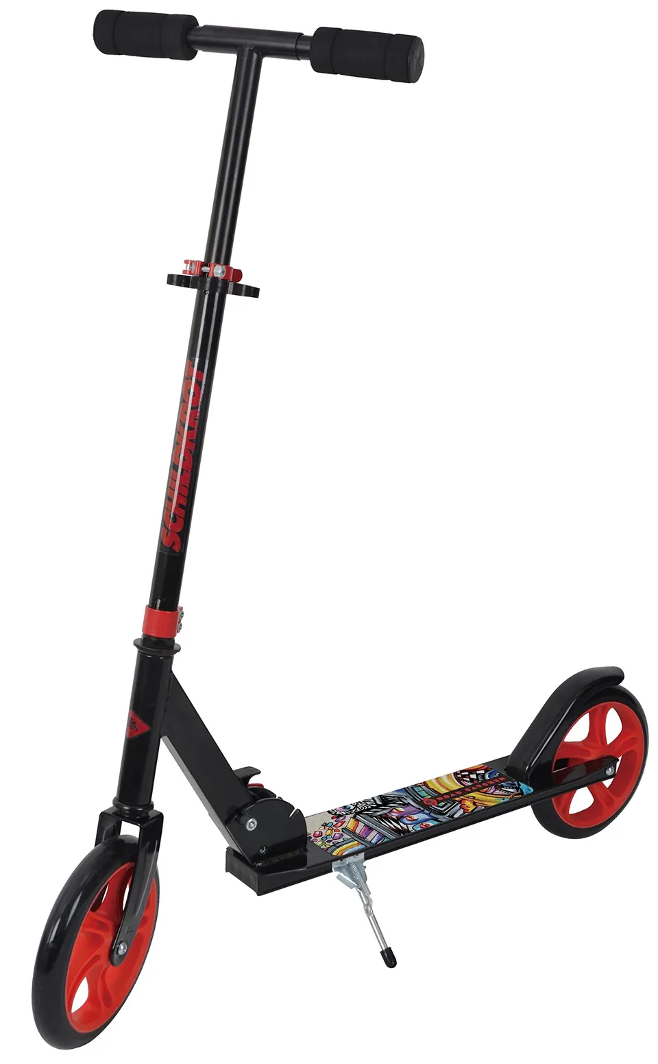 Schildkröt Road Catcher Scooter Graffiti 200mm Roller klappbar