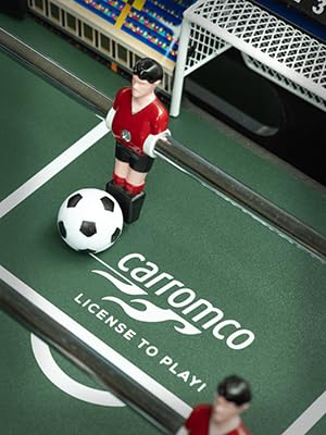 Carromco Kickerbälle 36 mm Ersatzball 6er schwarz-weiß