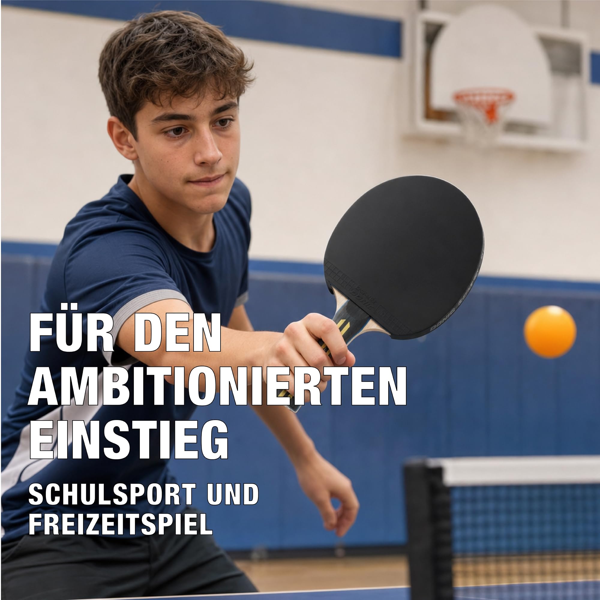 Schildkröt Top Team 500 Tischtennisschläger konkav Einheitsgröße AVS