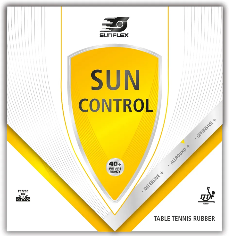 Sunflex Signature Sun Control Belag 1,8mm Schwarz