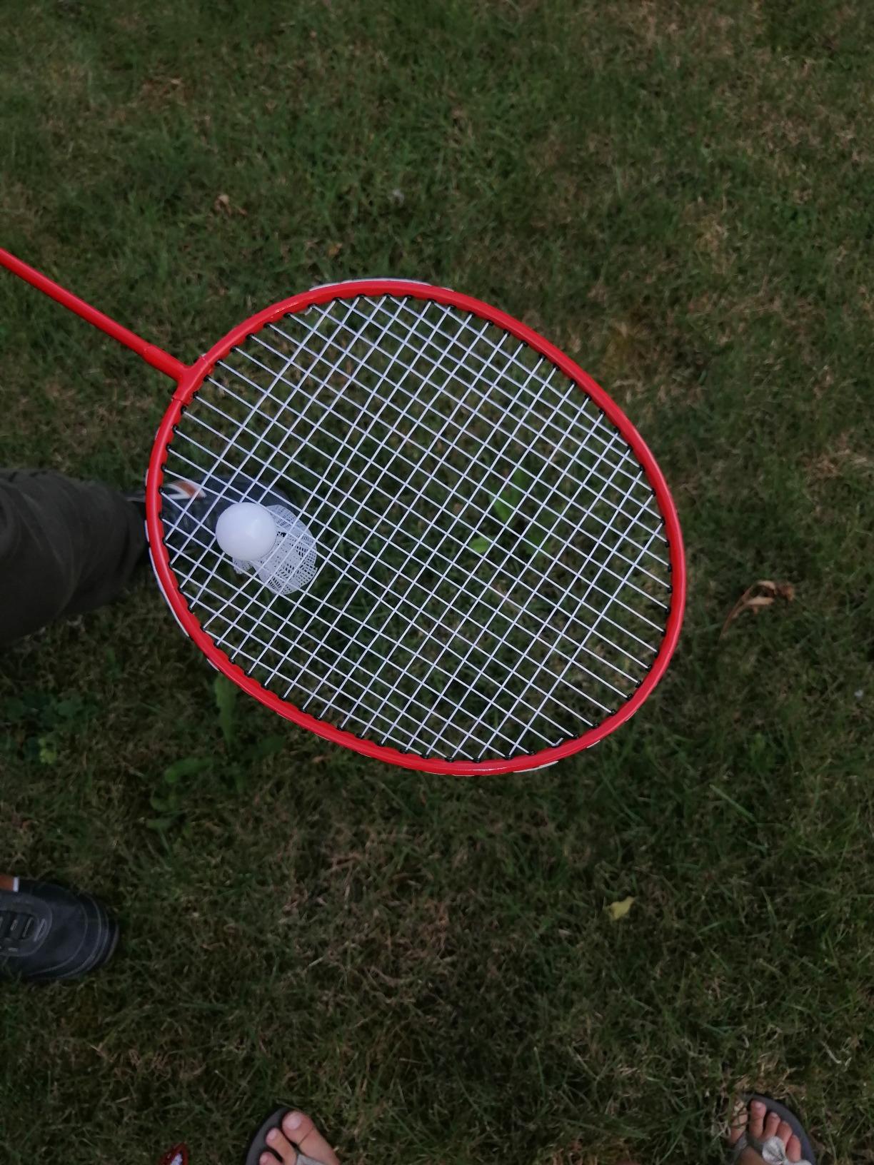 Sunflex Neoremix Matchmaker 4 Badminton-Set 4 Schläger Netz
