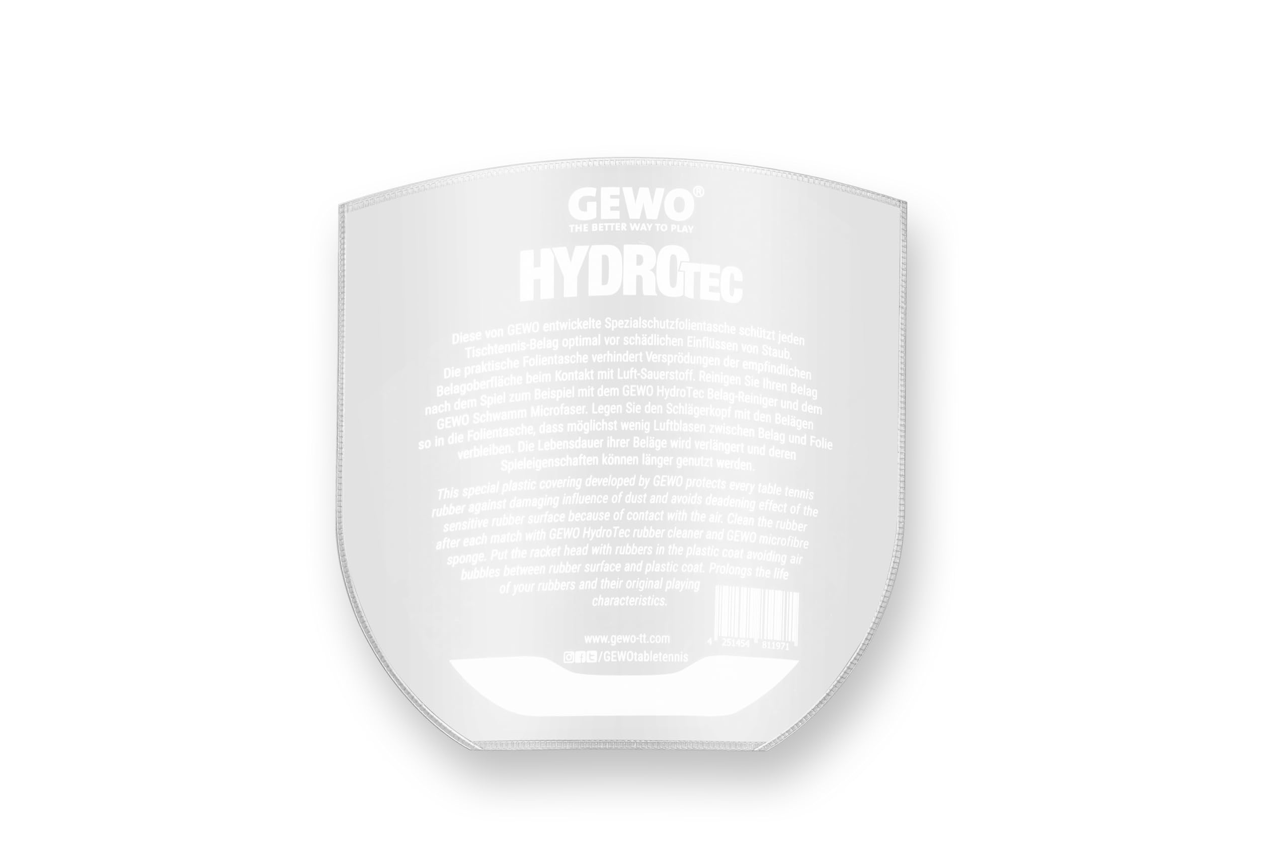GEWO HydroTec Protect Belagschutzfolientasche wiederverwendbar