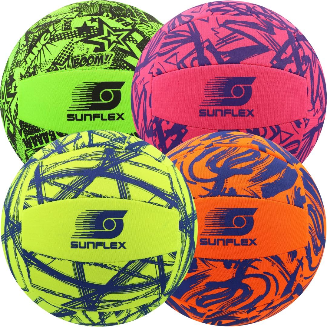 Sunflex Funky Beachball Größe 5 grün Neopren 20 cm
