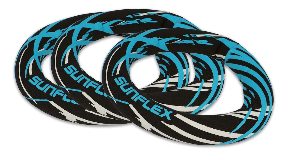 Sunflex Action Pro Tauchringe 3er Neopren senkrecht stehend