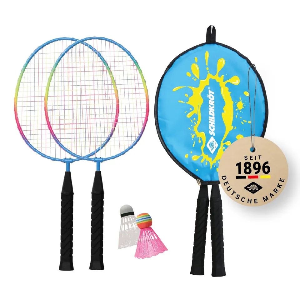 Schildkröt Outdoor Junior Federball Set Kinder 45,5 cm Hülle