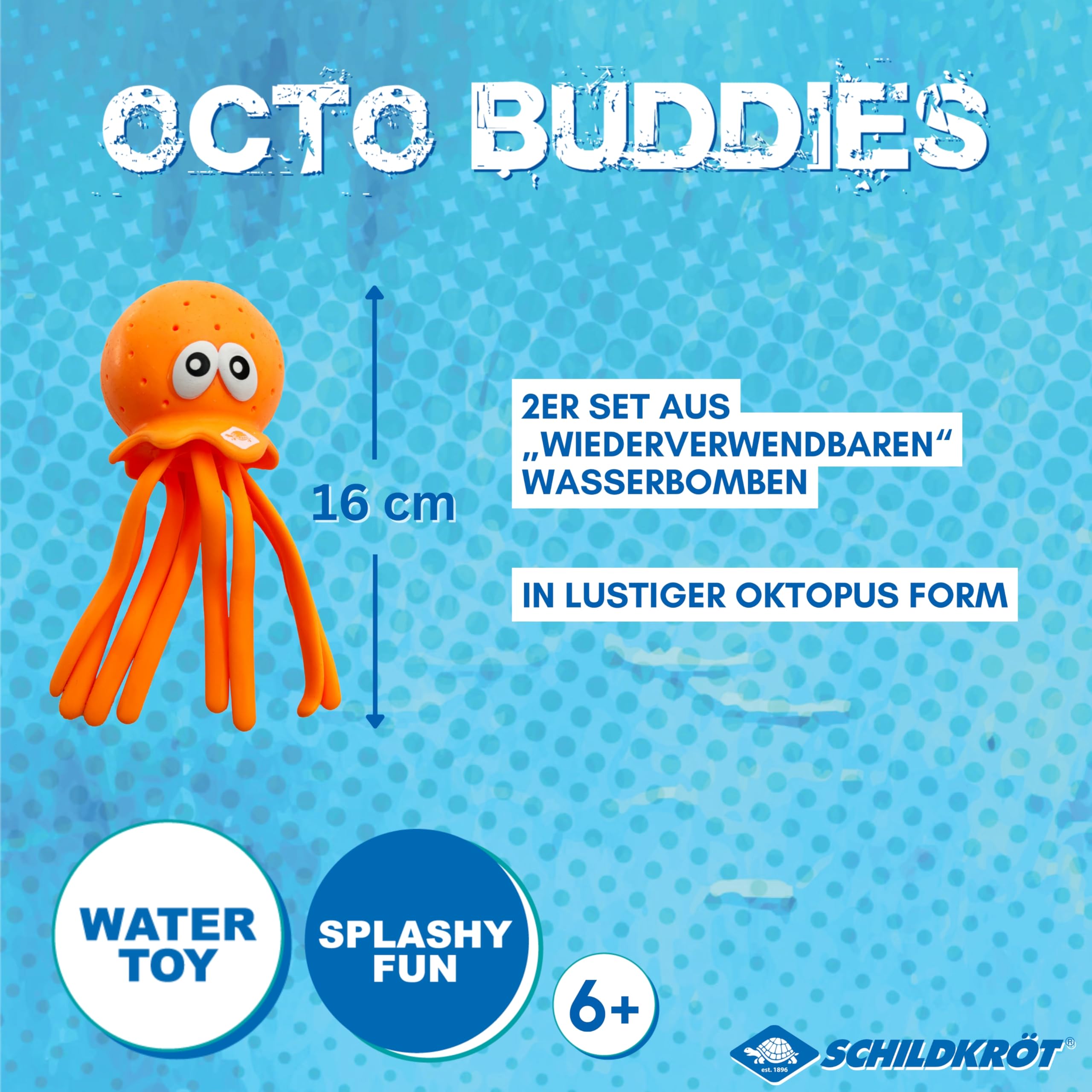 Schildkröt Outdoor Octo Buddies Wasserspielzeug 2er-Set