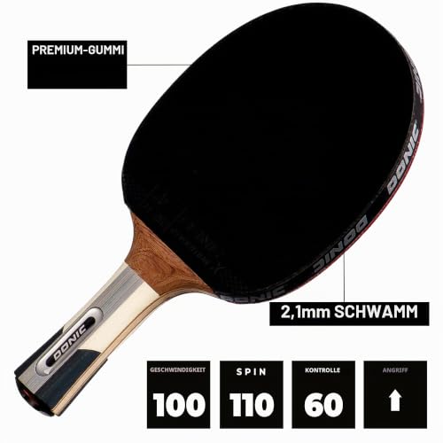 Schildkröt Waldner 1000 Tischtennisschläger konkav 2,1mm ITTF