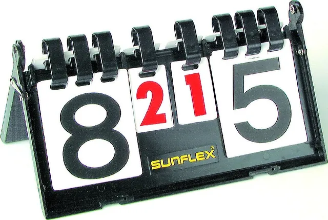 sunflex COLOR COMP Scorer Zählgerät schwarz/weiß