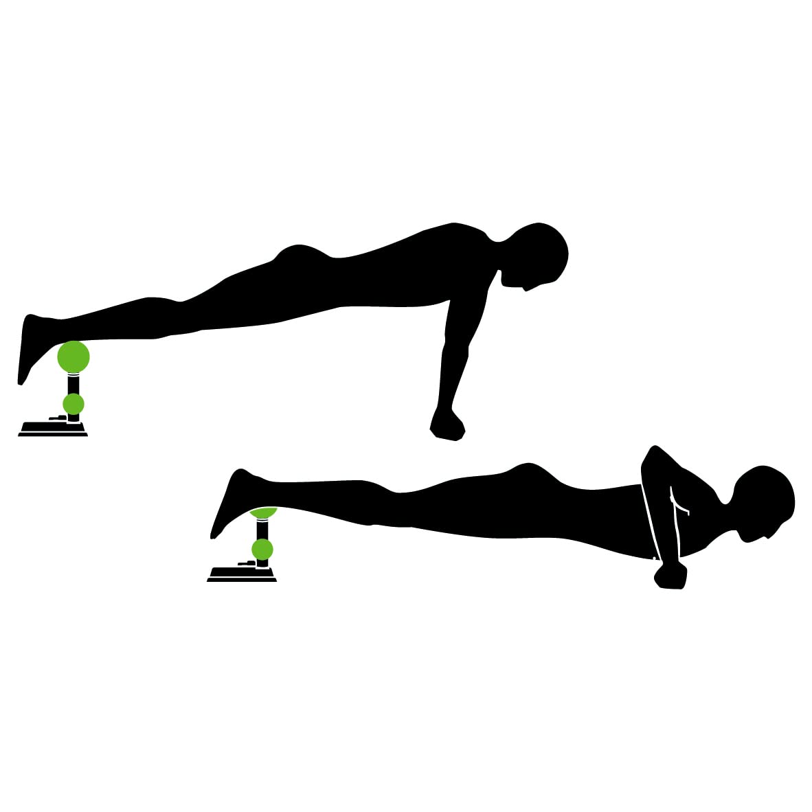 Schildkröt Outdoor Sit-Up Trainer Bauchtrainer Saugnapf