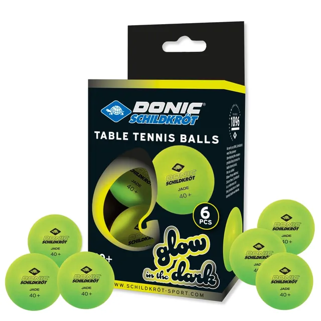 Schildkröt Outdoor TT-Ball Glow in the Dark Poly 6er Grün