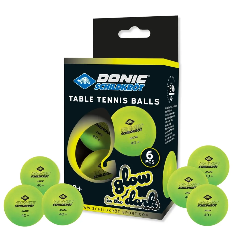 Schildkröt Outdoor TT-Ball Glow in the Dark Poly 6er Grün