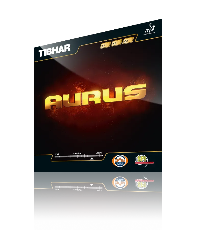 Tibhar Aurus Tischtennisbelag Topspin mit Spin