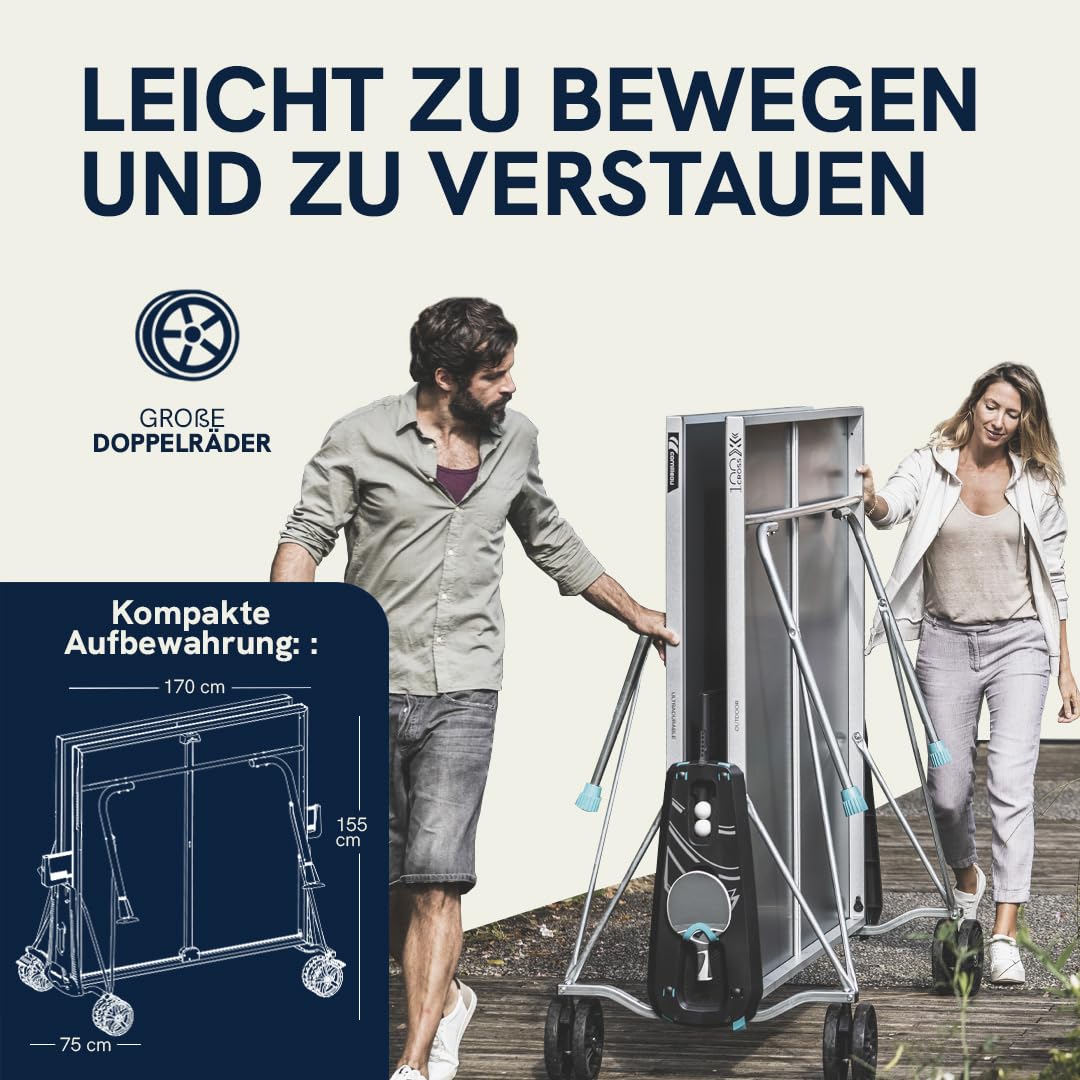 Cornilleau 100X Outdoor Tischtennistisch blau wetterfest
