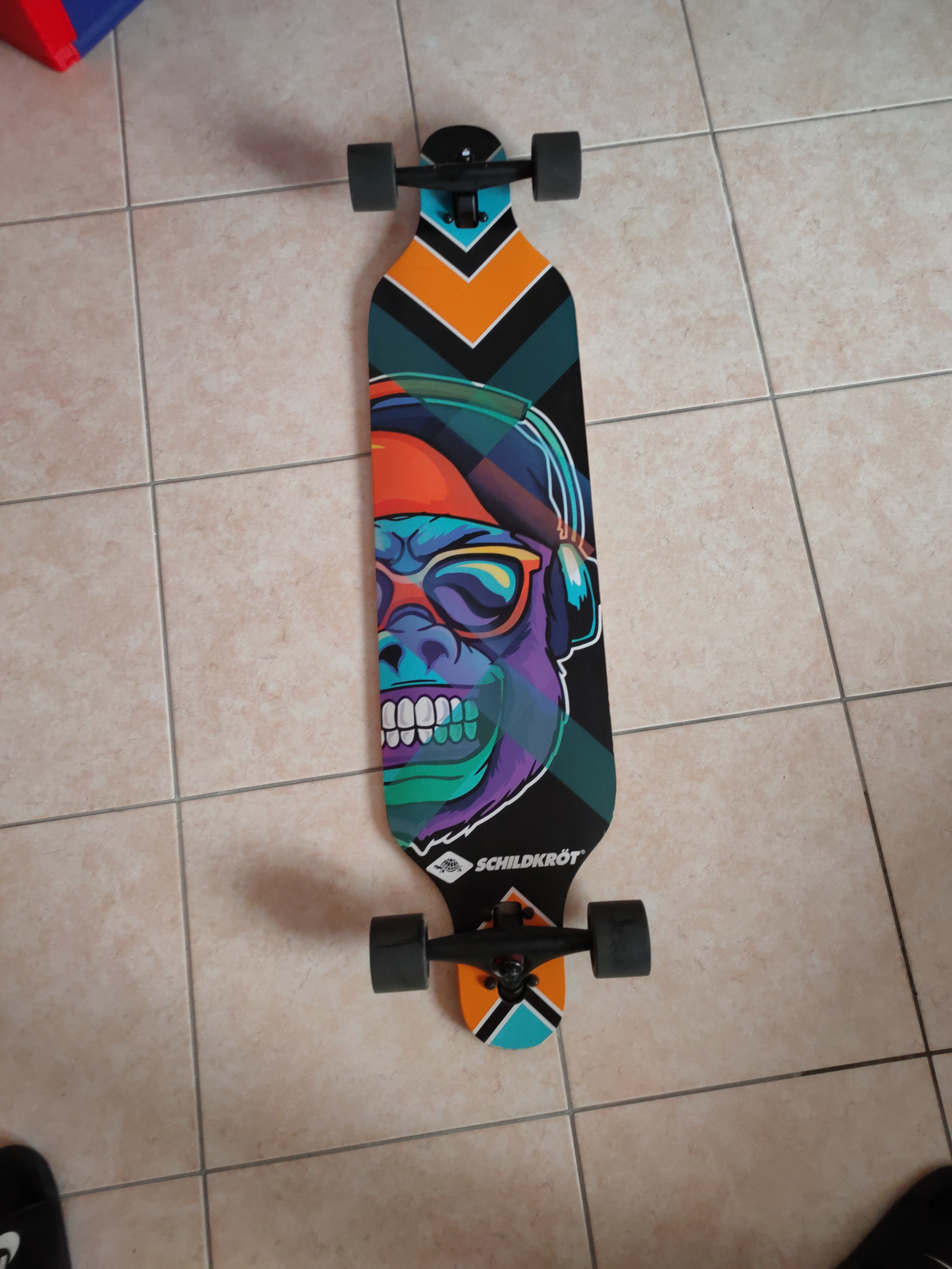 Schildkröt Longboard Freeride 41 Cool Chimp 104cm