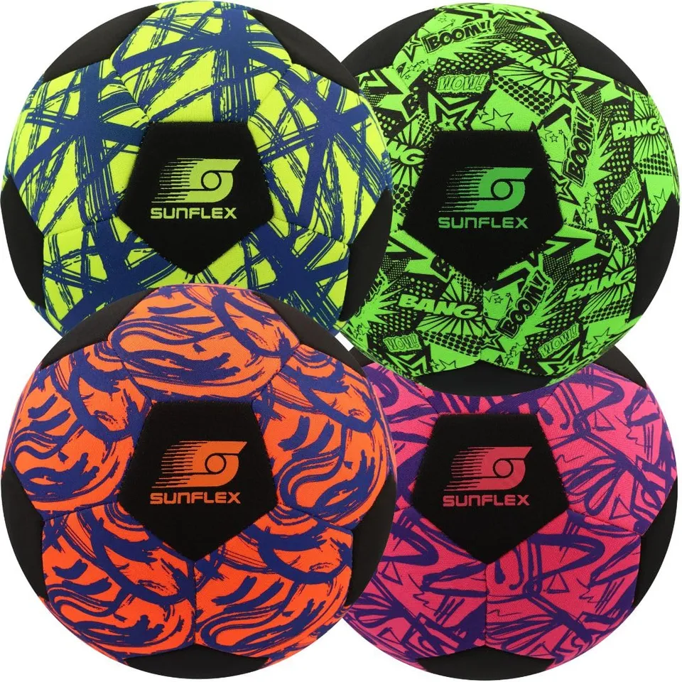 Sunflex Funky Neopren-Fußball orange 20cm wasserfest