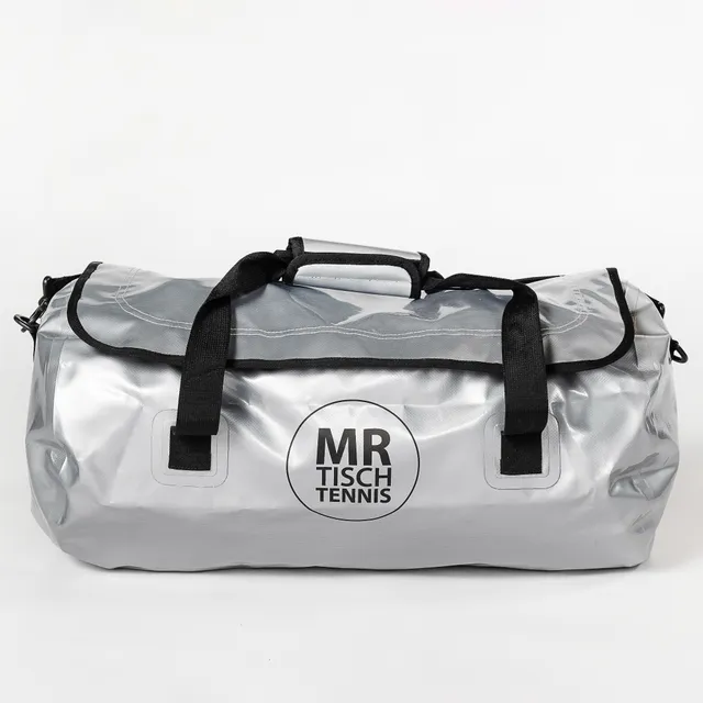 Mr. Tischtennis Duffle-Bag Sporttasche 60 cm silber