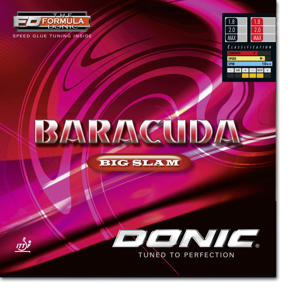 DONIC Baracuda Big Slam Tischtennis-Belag weicher Schwamm