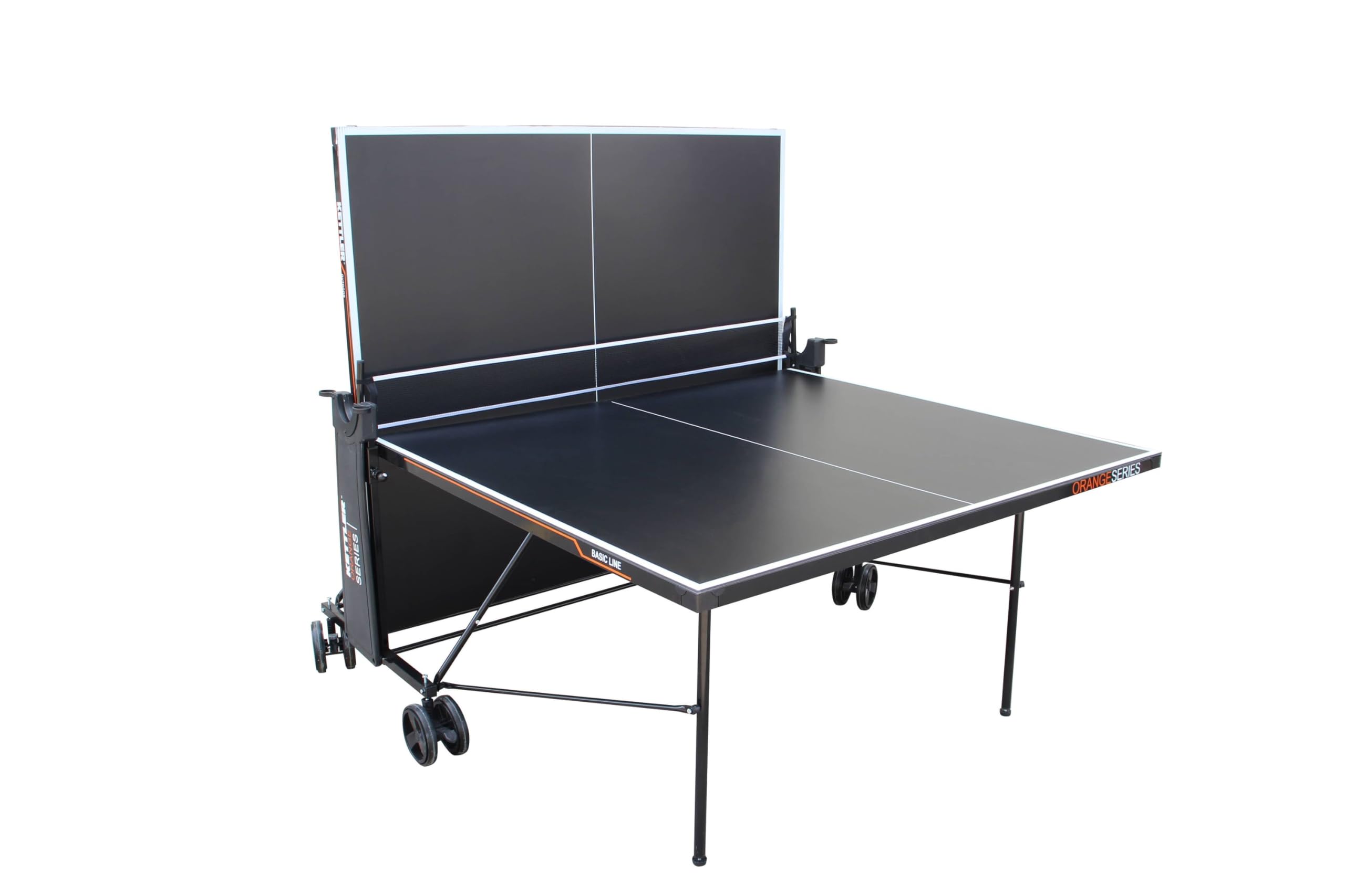 KETTLER Basic Outdoor Tischtennisplatte klappbar Rollen