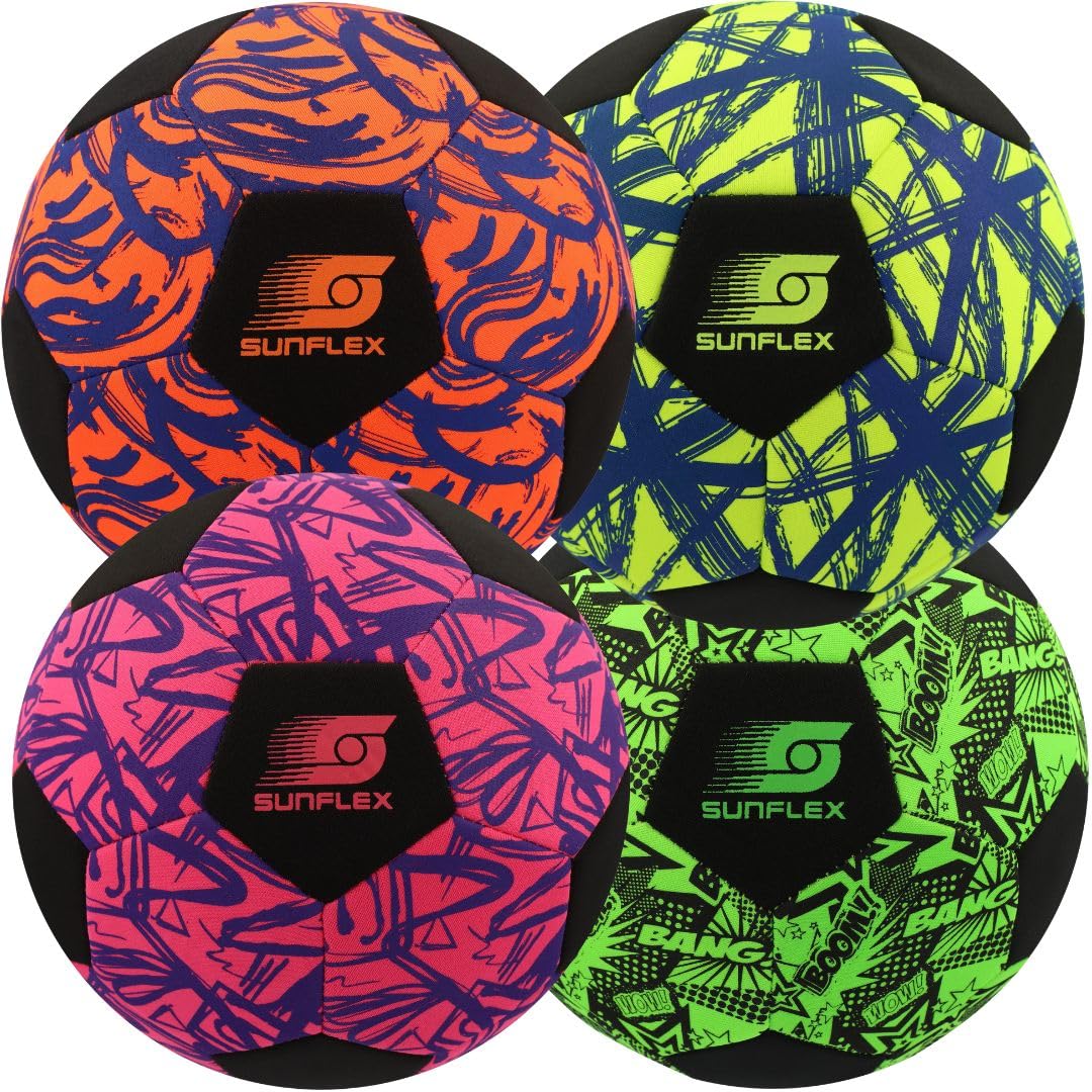 Sunflex Funky Neopren-Fußball orange 20cm wasserfest