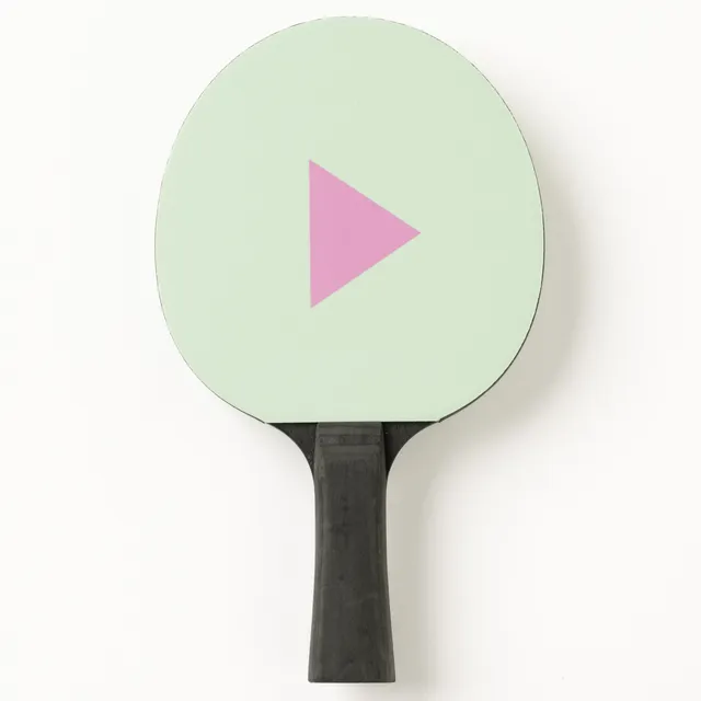 Mr. Tischtennis Play Pause Fertigschläger türkis-rosa