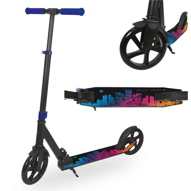Schildkröt Street Artist 2.0 City Scooter 200mm blau
