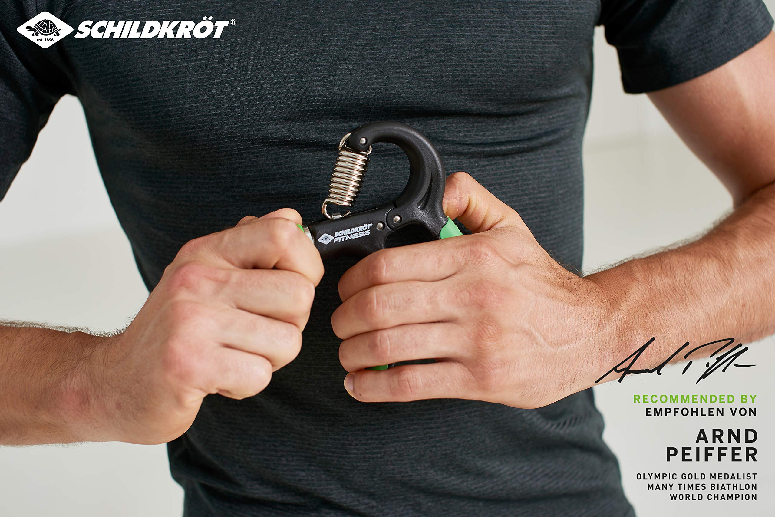 Schildkröt Handmuskeltrainer Pro Fingertrainer Double Pack 10-30 kg