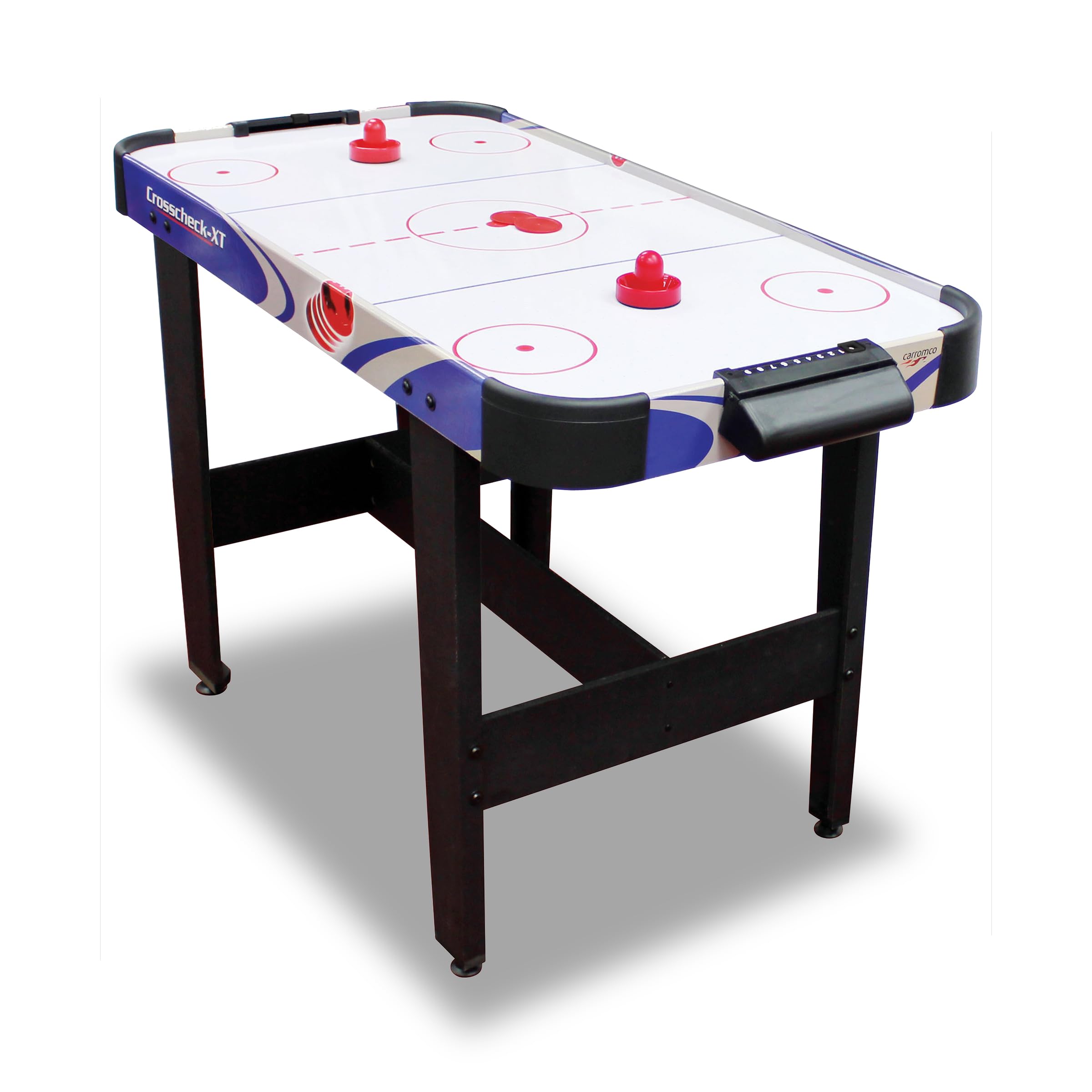 Carromco Crosscheck-XT Airhockey-Tisch Blau 136x61 cm