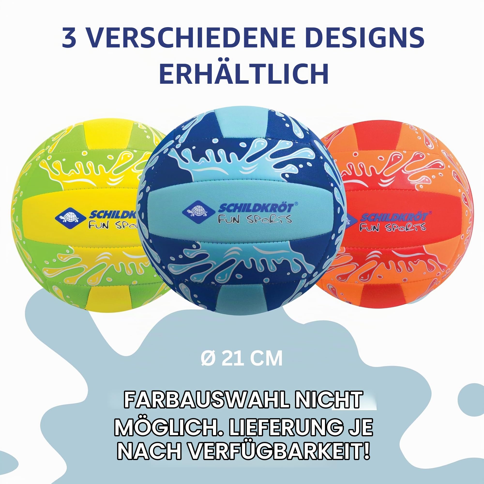 Schildkröt Outdoor Neopren Beachvolleyball Größe 5