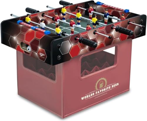 Carromco Bierkistenkicker Mini Tischfussball 2 Bälle
