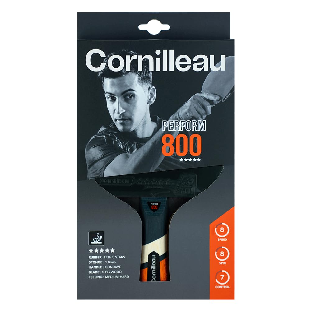Cornilleau Perform 800 Tischtennisschläger Indoor 5 Sterne