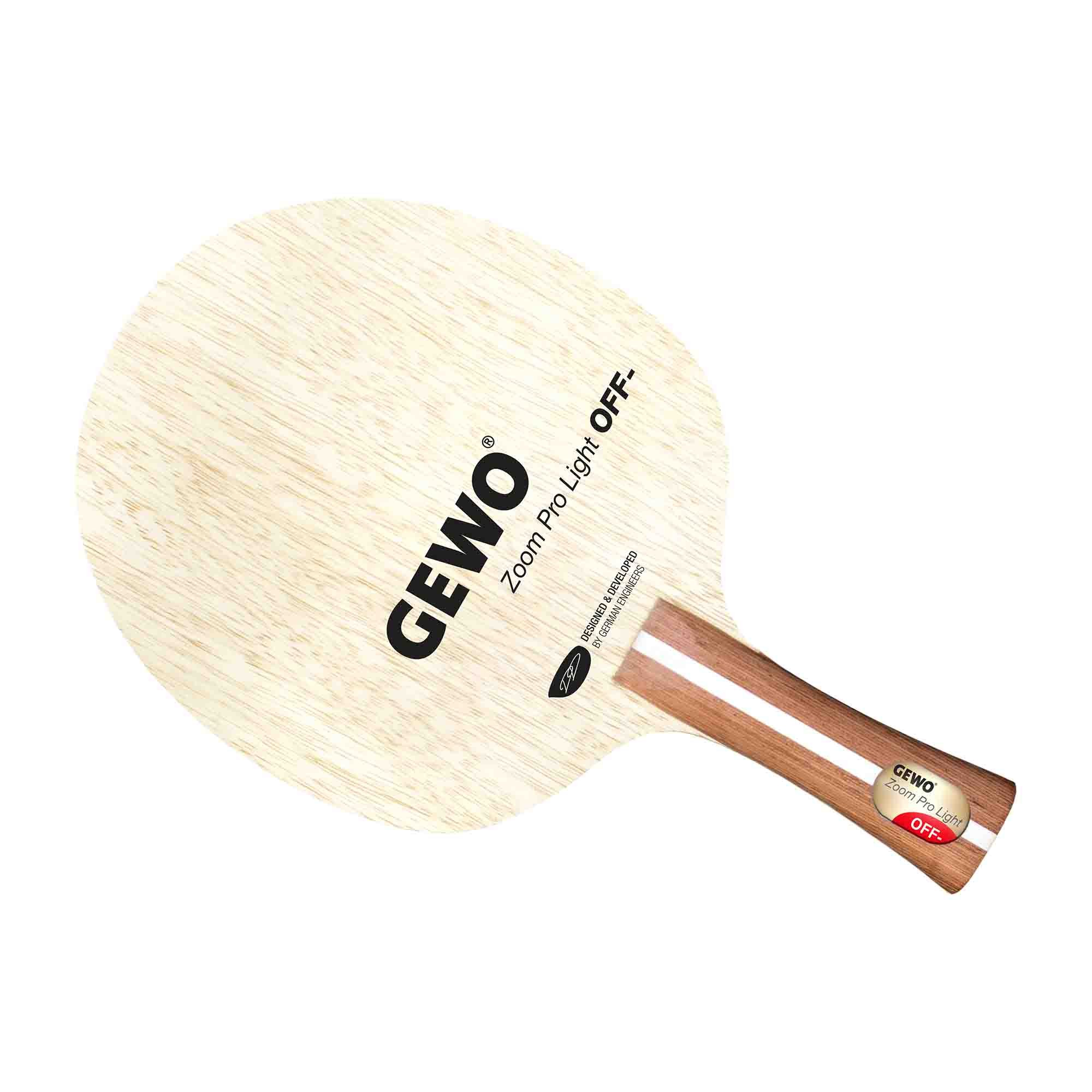 GEWO Zoom Pro Light Off- Tischtennisholz Kinder