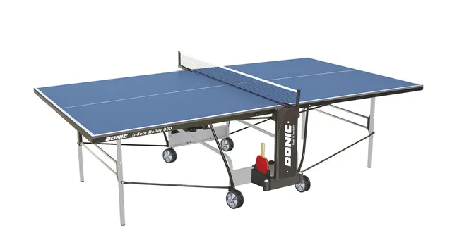Donic Indoor Roller 800 Tischtennistisch blau klappbar 19 mm