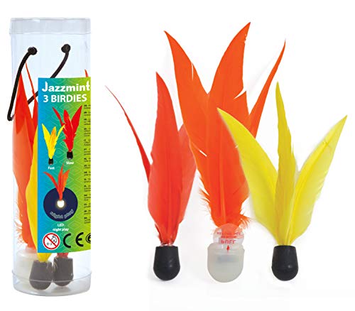 Schildkröt Jazzminton Birdies Ersatzbälle 3er mit LED