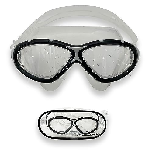 Schildkröt Outdoor Java Schwimmbrille transparent-schwarz Anti-Fog