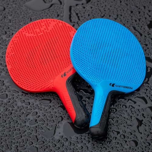 Cornilleau Softbat Eco Tischtennisschläger 2er Set rot/blau Outdoor