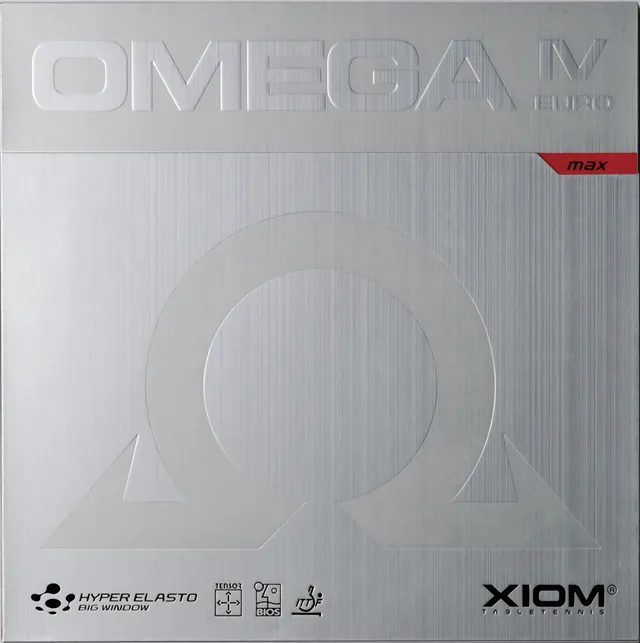 XIOM Omega IV Europe Tischtennis-Belag Spin Topspin