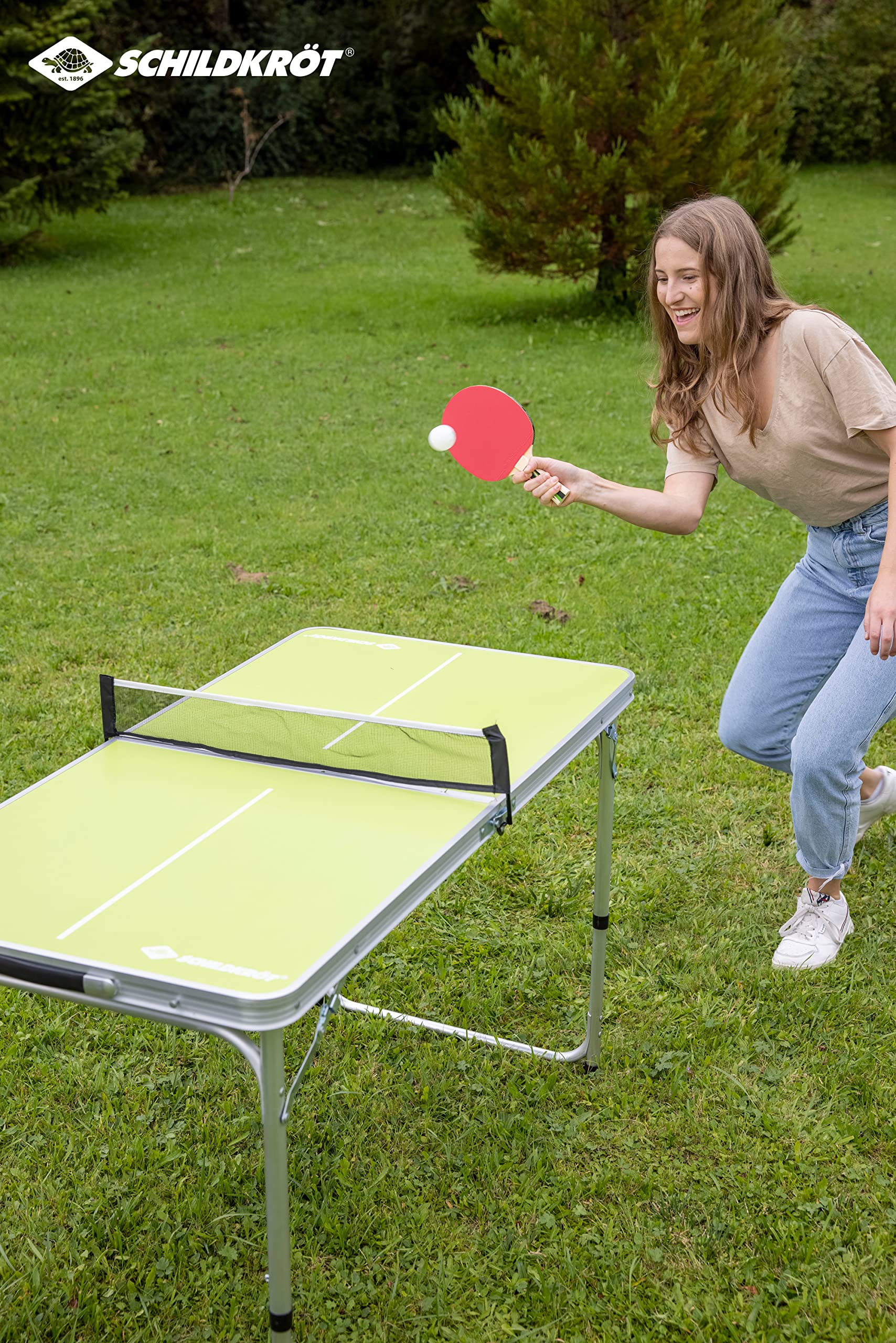 Schildkröt Outdoor Midi-Tischtennistisch 120x60 mit Netz