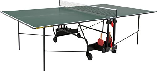 sunflex PRIME Tischtennisplatte Indoor grün 19 mm klappbar