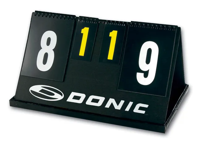 Donic Zählgerät Match Zähltafel 0-21 Time Out