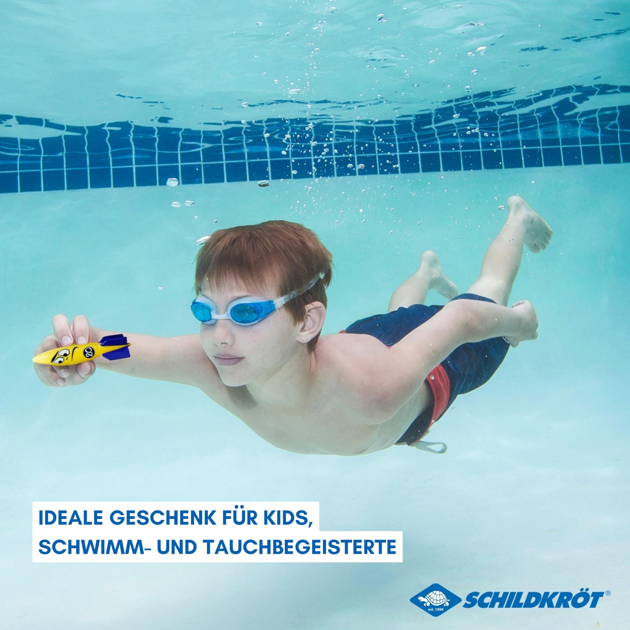 Schildkröt Rocket Divers Tauchspielzeug 5er Set 12,5 cm